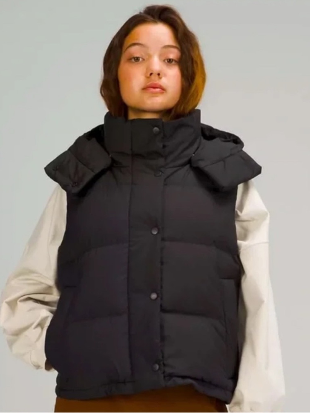 Lululemon Wunderpuff 600-Down-Fill Crop Vest